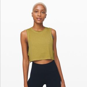 Lululemon muscle crop tank